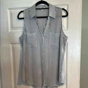 Striped Sleeveless Top